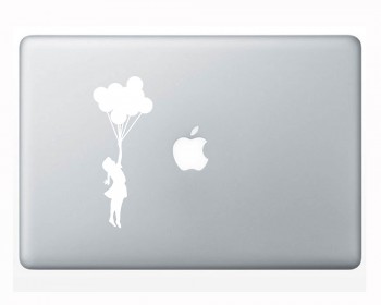 Banksy Girl Balloon Wall Decal Computer Sticker Modern Vinyl Wall Decals